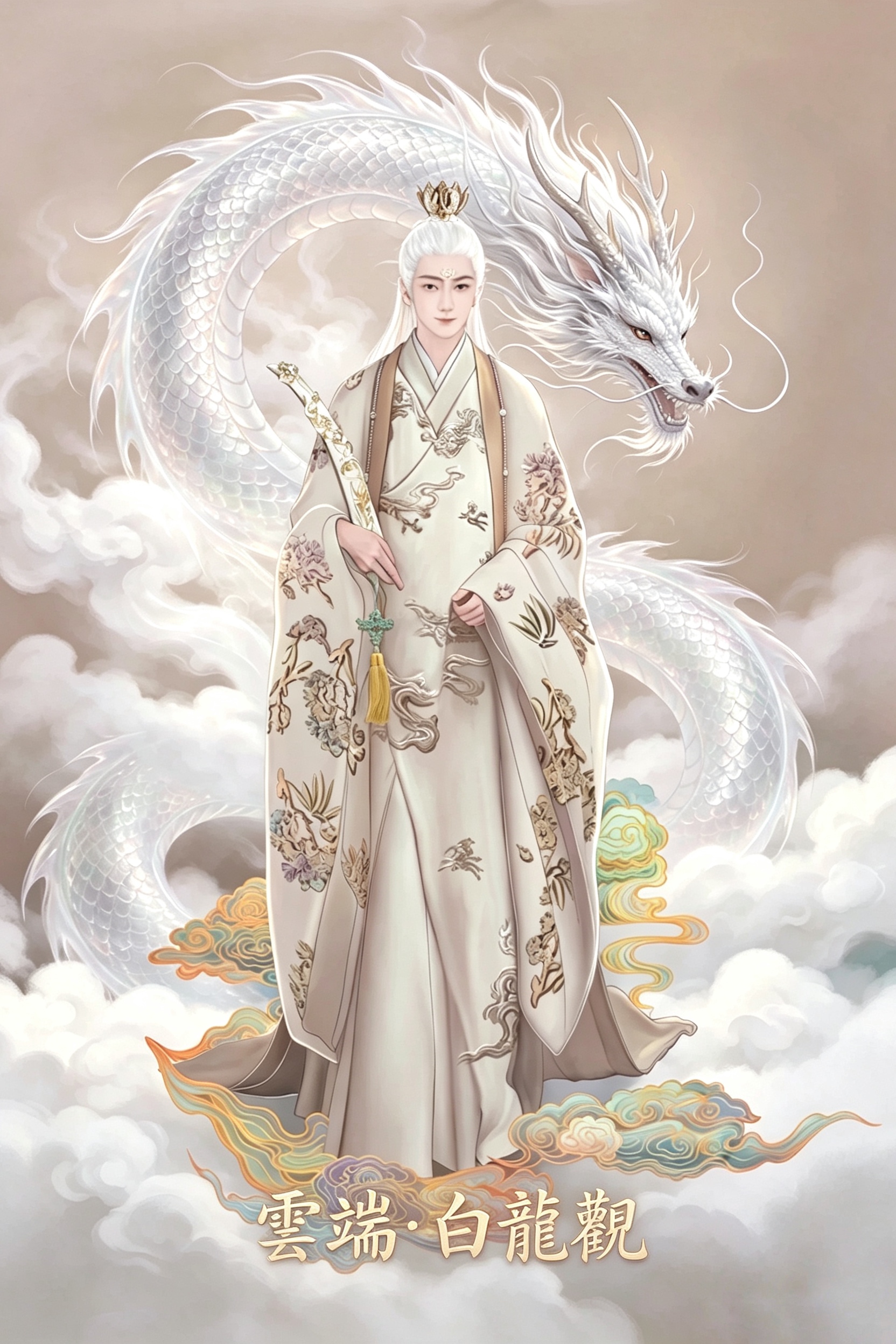 云端白龍观师父